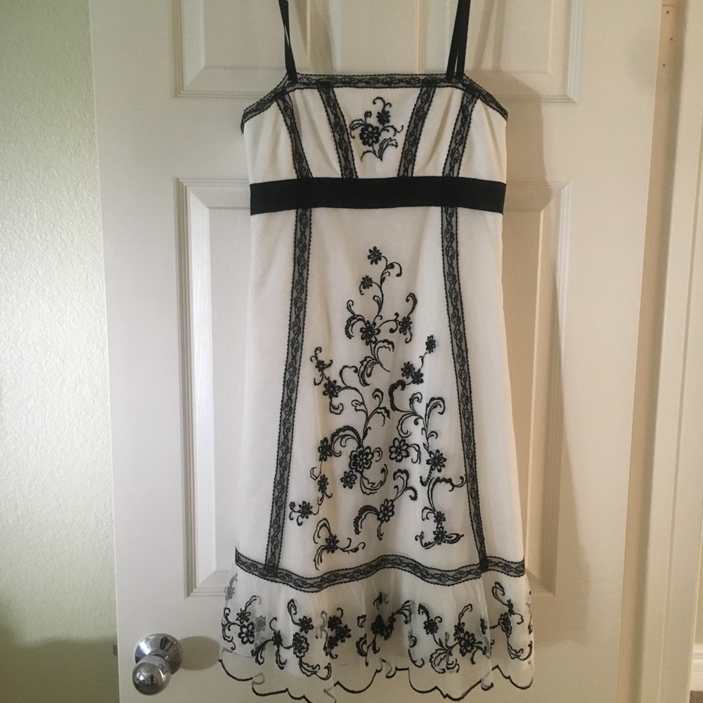 Ann Taylor Loft Embroidered Dress